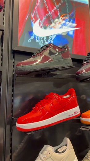 Nike Air Force 1 low new colorways with patent leather #sneakers #af1 #sneakerhead