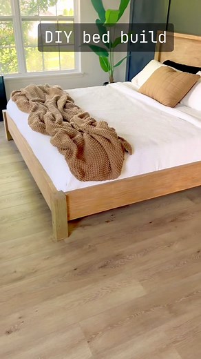 Custom bed with measurements and directions…. This is better than a PDF and its free. #diybed #bedbuild #custombed #bed #diy #diyproject #bedroom #build #howto #tutorial