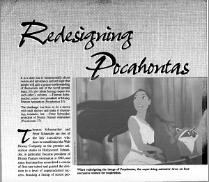 Pocahontas: a History Vanished into the World of Disney