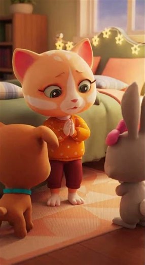 Pixar-Style Kitten Loses Her Favorite Plush – Emotional Animated Short (USA)
