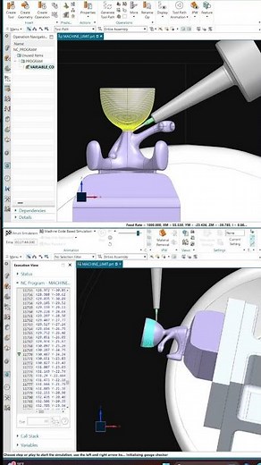 NX CAM Tips | Control 5-Axis Tool Motion with Tool Axis Avoidance #siemens #posthub #nxcam