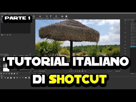 Tutorial italiano di Shotcut - Parte 1 - Interfaccia e timeline