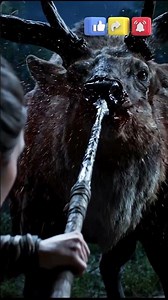 Primal Counter: Aella’s Deadly Stand Against the Megaloceros | Prehistoric Survival Epic #shorts