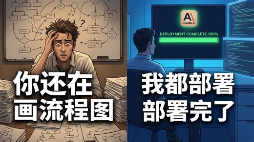 你还在画流程图？我都已经部署完了😂