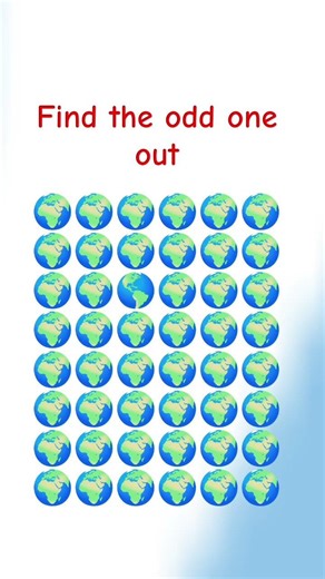 #emoji find the odd one out