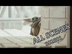 Baby Yoda Scenes 🥰 Episode 1