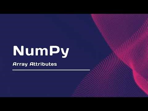 NumPy Array Attributes