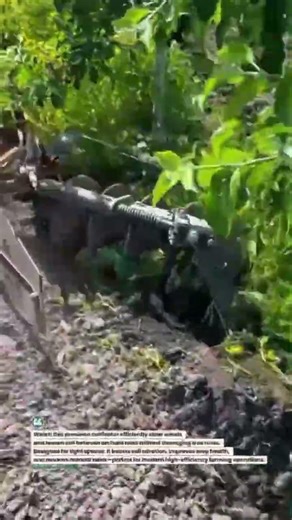 Precision Orchard Inter-Row Cultivator in Action 🌱🚜 #FarmingTech #TractorTools #AgriInnovation