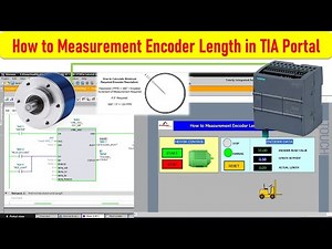How to Measurement Encoder length in TIA Portal with PLC S7-1200 | HIM Amination | Siemens PLC