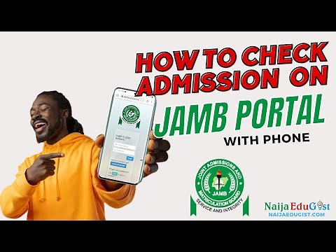 How to Check Admission Status on JAMB CAPS Portal with Phone in 2023