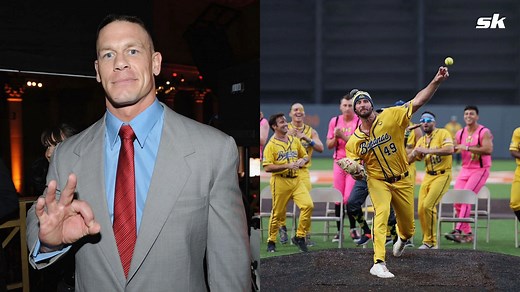 "Why is that uniform floating?" - WWE legend John Cena's debut for Savannah Bananas amuses baseball fans