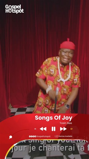 Joy has a sound and it’s here! SONGS OF JOY by Tosin Bee is officially OUT on all digital platforms worldwide 🌍🎶 Let this song become your declaration of joy, gratitude, and celebration. As you listen, allow it to speak joy into your home, joy into your work, and joy into every step you take this year. 🙌🔥 Watch the official video here: https://youtu.be/9x1jpT2R6WA Listen to the audio here: https://onerpm.link/SongsofJoy #SongsOfJoy #TosinBee #GospelMusic #GospelHotspot #GospelHotspotTV | Gos