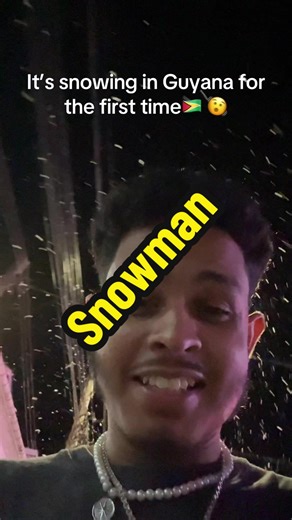 History in Guyana 🇬🇾 #fyp #snow #guyanesetiktok🇬🇾 #caribbean #christmas @Anj.x💋