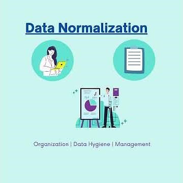 Data Management ( How to normalize your excel data)