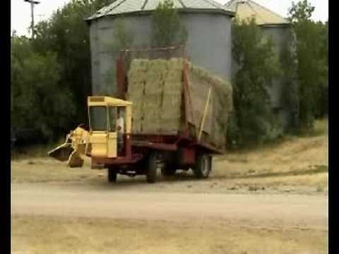 The right way to lift bales