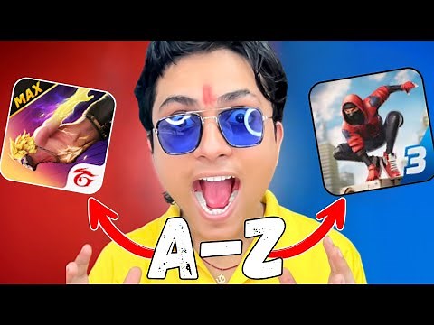 Playstore A to Z Games CHALLENGE!