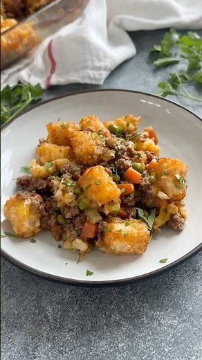 Shepherd’s Pie Tater Tot Casserole