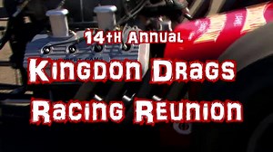 Don't miss the 14th Annual Kingdon Drags Reunion Sept. 6th-8th Fri. Sat. Sun. 😎🤗🤪😍 12145 N DeVries Rd, Lodi, CA www.KingdonDrags.com | SkidMark Productions Drag Video