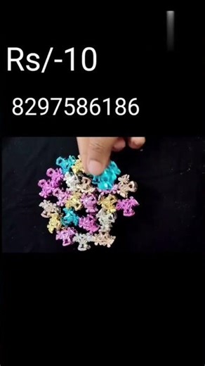 ✨ Cute Butterfly & Mini Hair Clips – Only ₹10 Each 😍