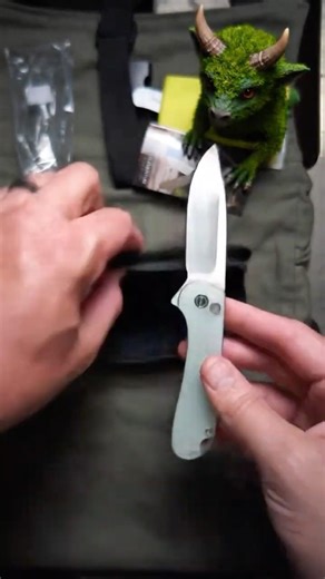 What is That???? My little green monster. Civivi Elementum 2.