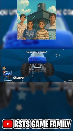 A SHARK MONSTER TRUCK 🦈 - CHOMPER UNLOCKED - BEACH BUGGY RACING 2 || #bbr2 || RSTS GAME FAMILY🧡💛💚💕💞💗