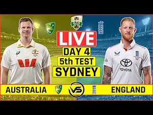 Ashes Live: Australia vs England 5th Test Live Scores | AUS vs ENG 5th Test Live Scores & Commentary