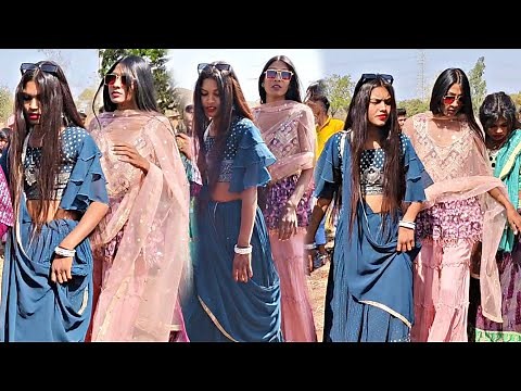 Tadak tumdi !! 😍तारी_पतली_कमरिया😘हिला_हिला !! vk bhuriya Rahul bhuriya girls timli dance video 2023