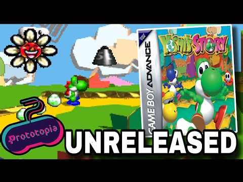 The Unreleased Yoshi Tech Demo For Gameboy Advance