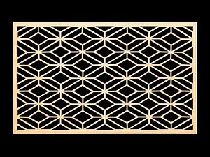 Shoji and kumiko patterns 09 Making a mie-bishi tsunagi andon lantern