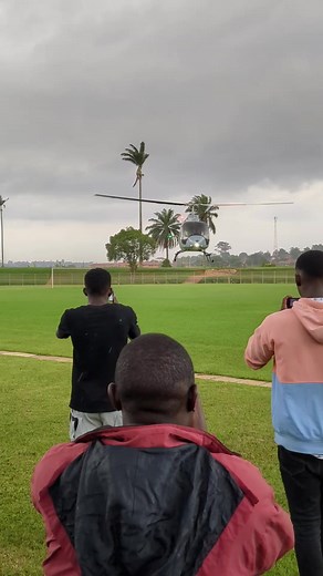 Alien Skin Champion Ogudo & Chosen K Arrives at Wankulukuku Stadium in Helicopter