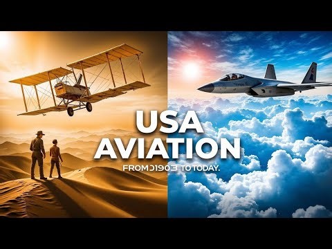 How Airplanes Were Invented in the USA | From 1903 to Modern Aviation