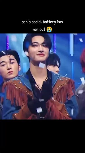 my Kitty need take a nap #san #choisan #sanateez #ateez #fyp | San ATEEZ