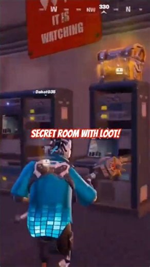 Secret Loot Room Near Classified Canyon! #fortnite #gaming #shorts