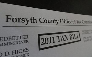 Forsyth County Property Taxes Due Nov. 15