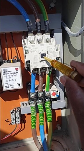 Mitsubishi S-T65 Contactor Testing ⚡ #Shorts