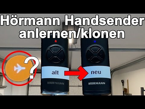 Hörmann Handsender anlernen - Garagentor