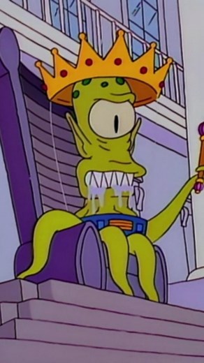 The Simpsons Clips on Instagram: "All hail President Kang! Treehouse of Horror VII: Citizen Kang Season 8, Episode 1 Air Date: October 27, 1996"