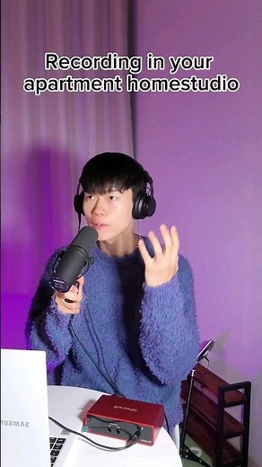 recording in your apartment homestudio #beatbox