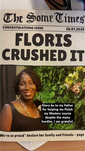 Congratulations 🙌 to me. #mastersdegree #completion #assignment #fantastic #glorytogod #iamgrateful