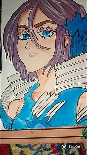how to drawing Rukia Kuchiki#bleach#art #anime #drawing #rukia 🎀🎀✅