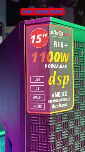 Watch How the ATI PRO R15+ Speaker Transforms Our Office! 🔥 | Powerful Sound Experience