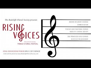 The Radcliffe Choral Society presents the Rising Voices Festival