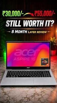 Acer Aspire 15 Ryzen 5 Review | 8 Months Later Experience
