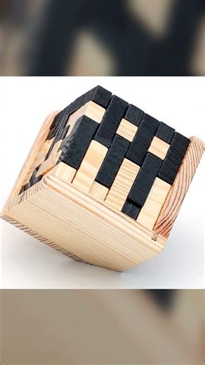 3D Wooden Cube Puzzle, Interlocking, 54 pcs, Educational Brain IQ – Luban 54T – AliExpress