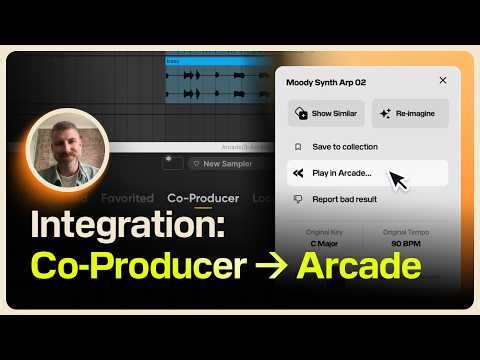 Play in Arcade: Turn Co-Producer Samples Into Playable Kits