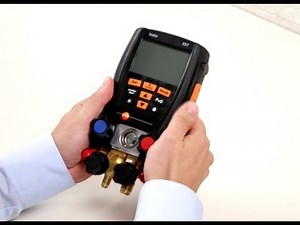 How To Start the Testo 557 Digital Manifold