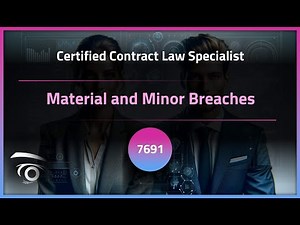 Material and Minor Breaches | Exclusive Lesson