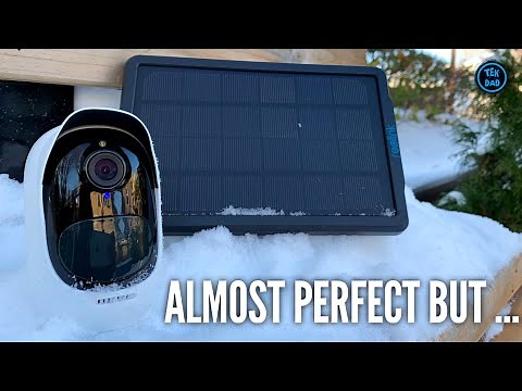 Reolink ARGUS 2 Security Camera REVIEW + Solar Panel : Fully Wireless !