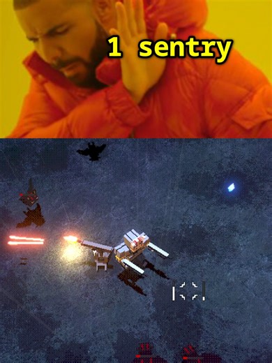 1 sentry vs 6 sentries #game #indiegamesdev #indiegame #purgatorysurvivors