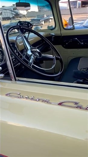 57 Ford Custom Cab filled with memories of days gone by. Classics under the Antlers car show